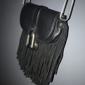 Mini black purse